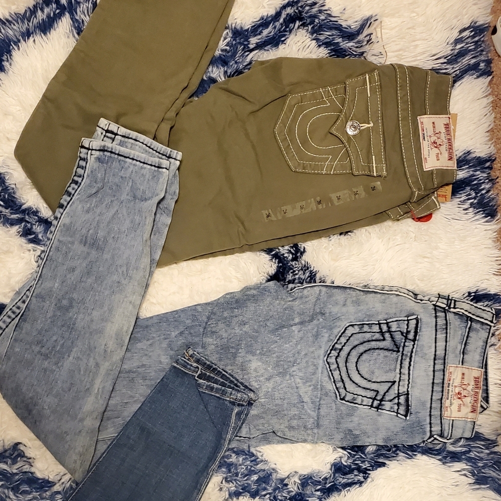 True Religion jeans/ Jackets